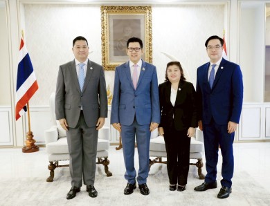 บสย. ร่วมแสดงความยินดีกับ ดร.เอกนิติ นิติทัณฑ์ประภาศเนื่องในโอกาสเข้ารับตำแหน่งรองนายกรัฐมนตรีและ รมว. คลัง