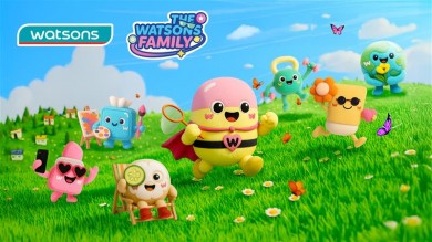 วัตสัน เปิดตัว IP คาแรกเตอร์สุดพิเศษ “The Watsons Family” ครอบคลุมทั่วเอเชีย