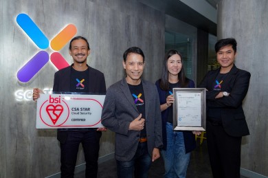 SCB TechX คว้าใบรับรอง CSA STAR v4.0 ระดับ 2 ด้านความปลอดภัยคลาวด์