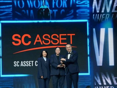 SC Asset คว้ารางวัล HR Asia Best Companies to Work for in Asia 2025