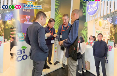 COCOCO อวดโฉมนวัตกรรมน้ำมะพร้าวออร์แกนิค จากไทย สู่เวทีโลก “Anuga 2025” เยอรมนี