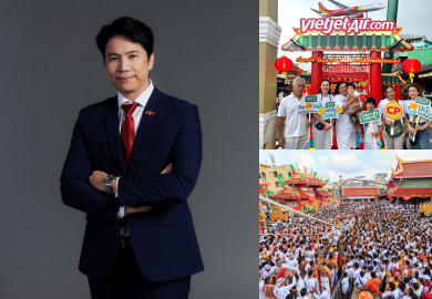 เวียตเจ็ทไทยแลนด์ ชวนอิ่มบุญพร้อมลุ้นรับตั๋วเครื่องบิน กับเทศกาลถือศีลกินผักภูเก็ต