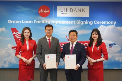 LH Bank สนับสนุนสินเชื่อสีเขียวให้แก่สายการบินไทยแอร์เอเชีย