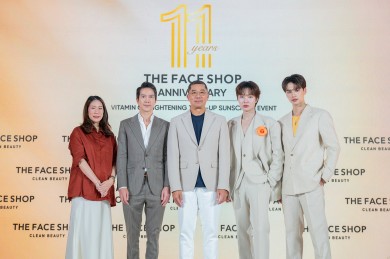 THE FACE SHOP THAILAND ฉลองยิ่งใหญ่ครบรอบ 11 ปี