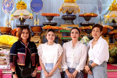 “สบู่วิภาดา” ร่วมประเพณีทอดกฐินสามัคคี