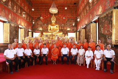 วิริยะประกันภัย จัดโครงการบรรพชาอุปสมบทหมู่ รุ่นที่ 19