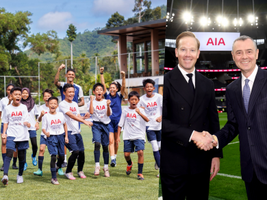 เอไอเอ-สโมสรฟุตบอลท็อตแน่ม ฮ็อตสเปอร์ ขยายความร่วมมือต่อจนถึงปี 2575