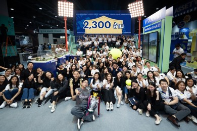 แสนสิริ ตอกย้ำเรียลดีมานด์ ยอดขายช่วงงานมหกรรมฯ พุ่งทะยาน แตะ 2,300 ลบ.