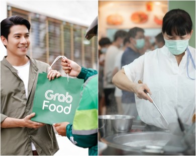แกร็บฟู้ด เผยคนไทยแห่ใช้ “คนละครึ่งพลัส” ผ่านเดลิเวอรีทุบสถิติล้านออเดอร์