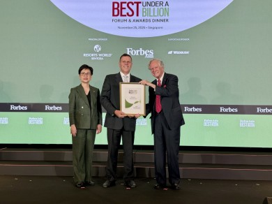 KISS ติดอันดับ “Forbes Asia Best Under A Billion 2025”
