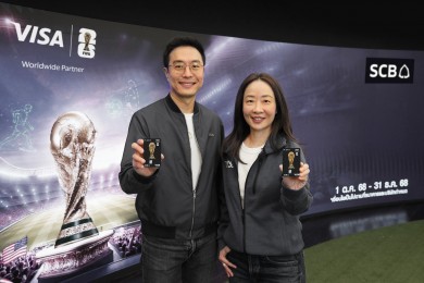 SCB ผนึกกำลัง วีซ่า จัดแคมเปญส่งท้ายปีเอาใจแฟนบอล ช้อปผ่านบัตร SCB PLANET VISA ลุ้นบัตรชมบอลโลกรอบชิงชนะเลิศที่อเมริกา