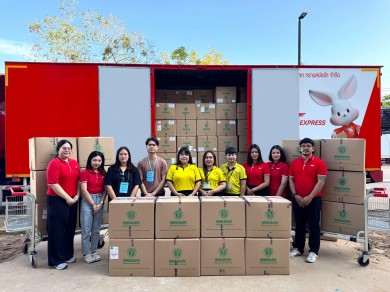 ‘เจแอนด์ที เอ็กซ์เพรส’ ผนึกกำลังพันธมิตร เร่งช่วยเหลือผู้ประสบอุทกภัยในภาคใต้