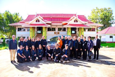 IND ส่งต่อพลังบุญ มอบรถกระบะให้วัดป่าลัน ใช้สืบสานงานศาสนา