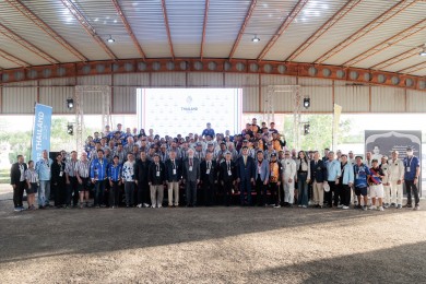 EXIM BANK ร่วมมอบเหรียญรางวัลการแข่งขันกีฬายิงปืนรณยุทธในมหกรรมการแข่งขันกีฬาซีเกมส์ ครั้งที่ 33