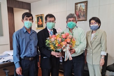 แสดงความยินดีกับผู้บริหารสำนักวิเคราะห์ วิจัยและพัฒนา กรมทางหลวงชนบท แสดงความยินดีกับผู้บริหารสำนักวิเคราะห์ วิจัยและพัฒนา กรมทางหลวงชนบท