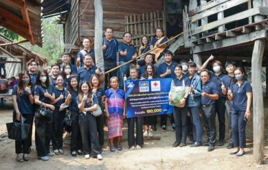 BAM ร่วมกับสภากาชาดไทยจัดทำโครงการ HOME & HOPE ต่อเนื่องปีที่ 4 มอบเงินสร้างบ้านให้กับผู้ด้อยโอกาส จังหวัดลำพูน