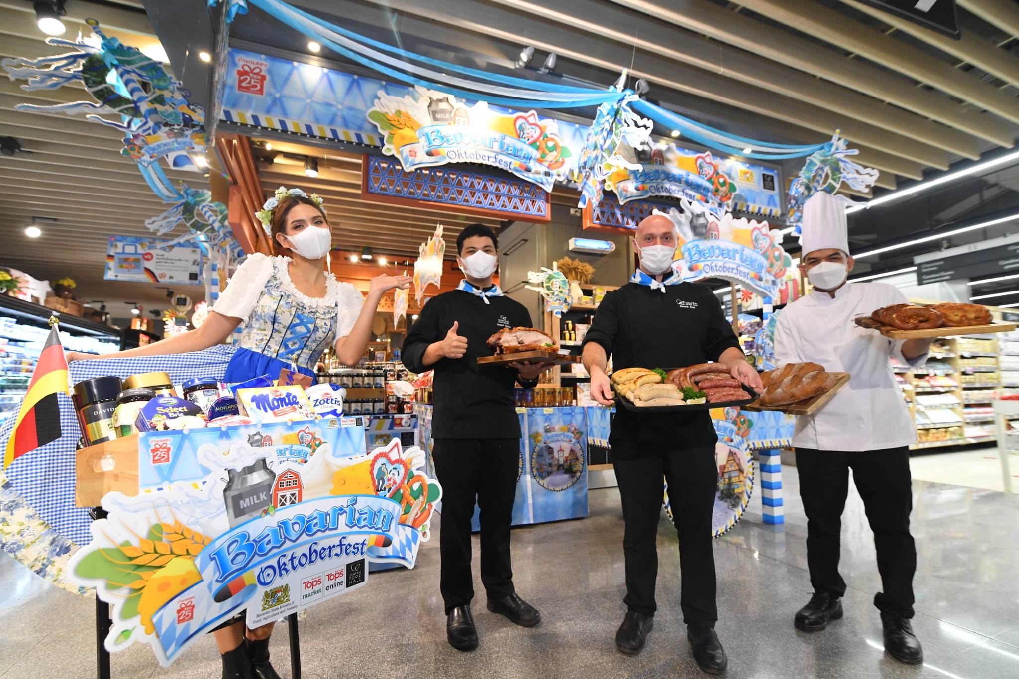 ท็อปส์ และ เซ็นทรัล ฟู้ด ฮอลล์ ฉลองเทศกาล OKTOBERFEST ลดสูงสุด 25% 