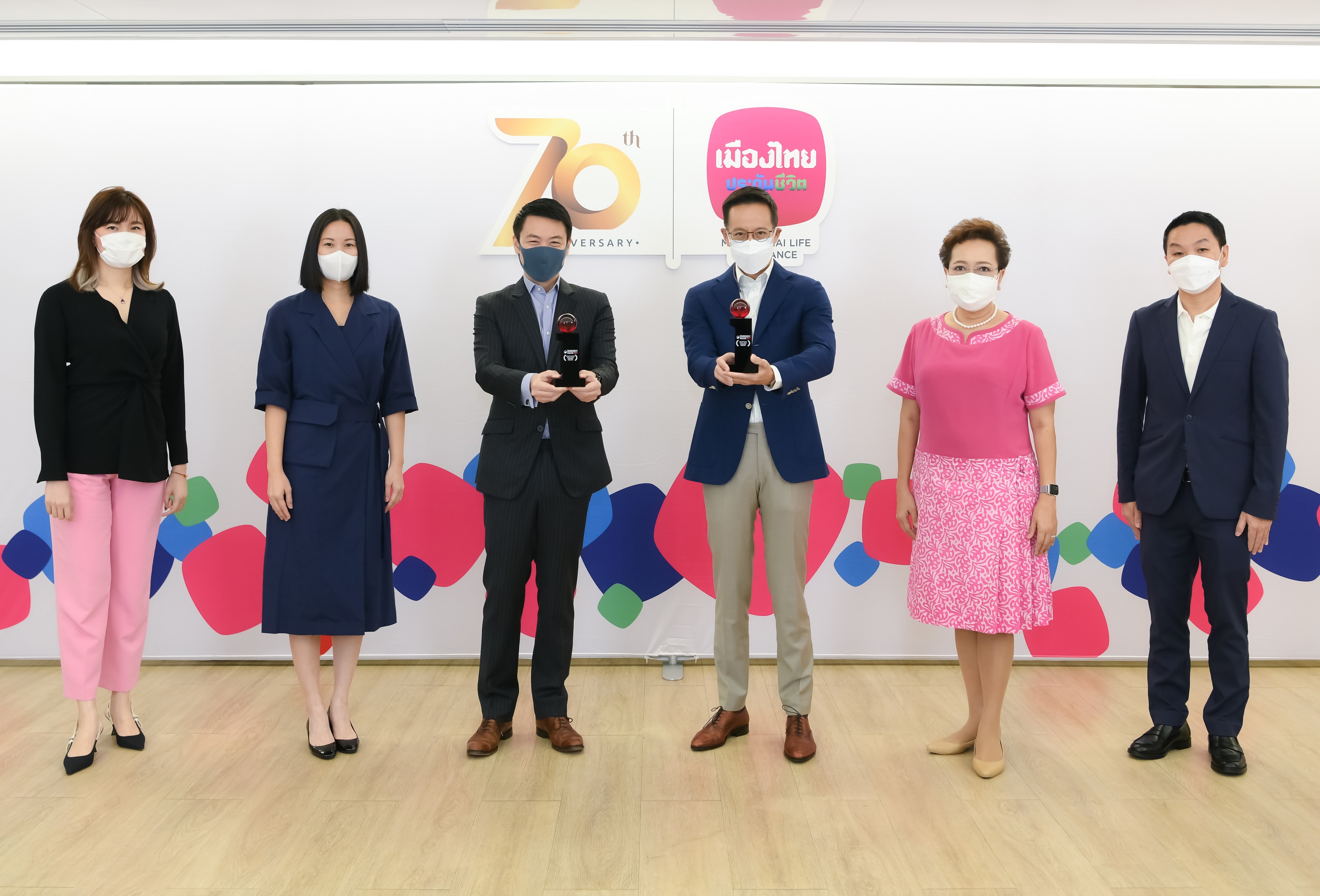 เมืองไทยประกันชีวิต รับ 2 รางวัลใหญ่ระดับสากล จาก Insurance Asia Awards 2021