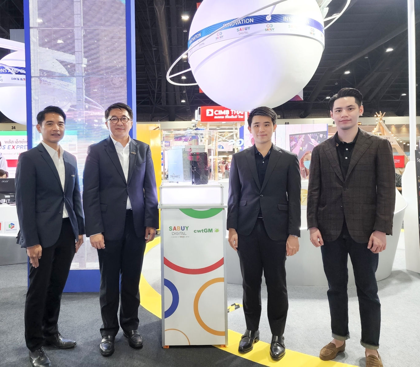 สบาย ดิจิตอล ให้การต้อนรับบริษัท cwtGM ดรีมเมอร์เอ็กซ์ 
