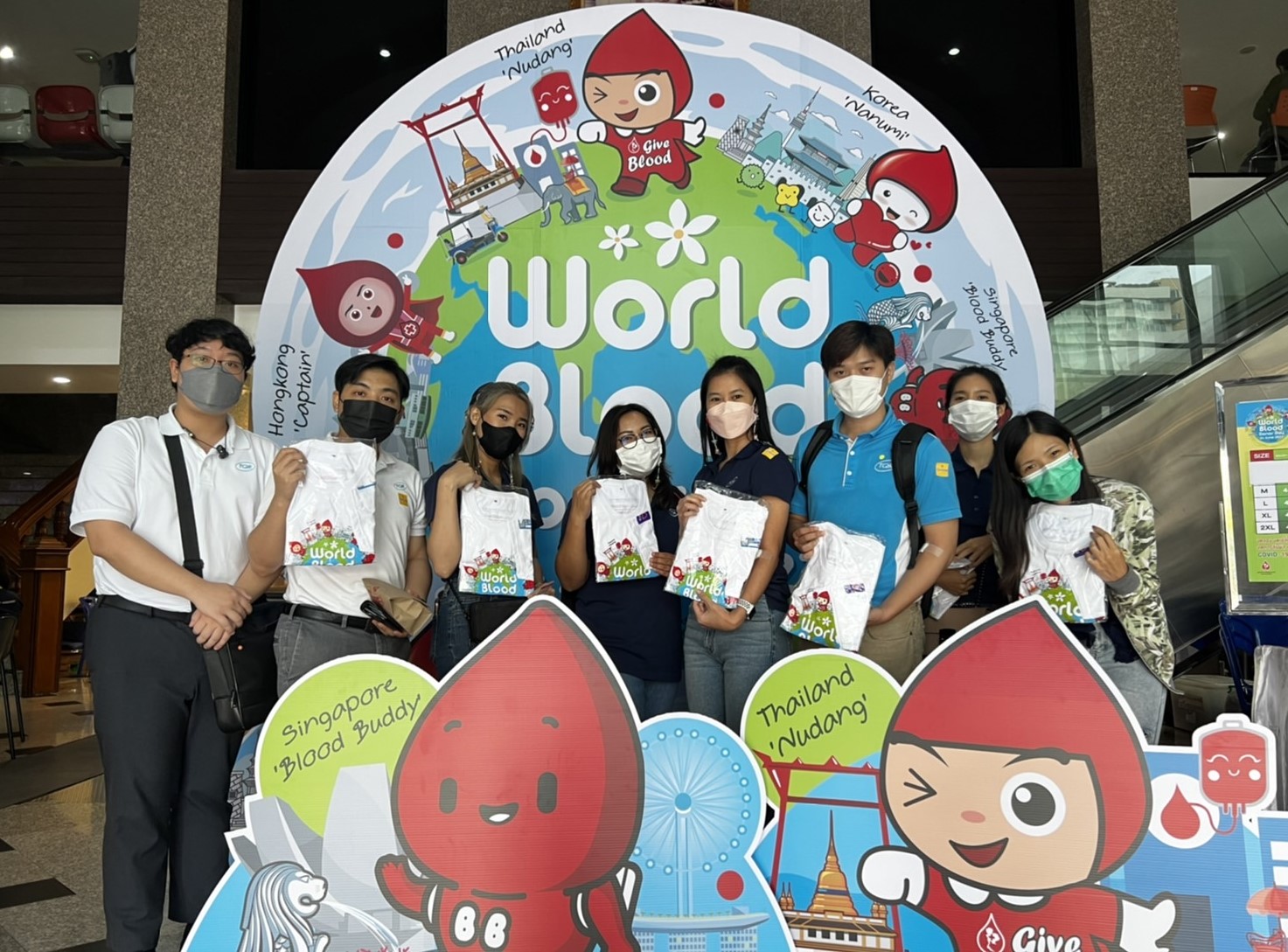 TQR ร่วมบริจาคโลหิตให้ศูนย์บริการโลหิตแห่งชาติ
