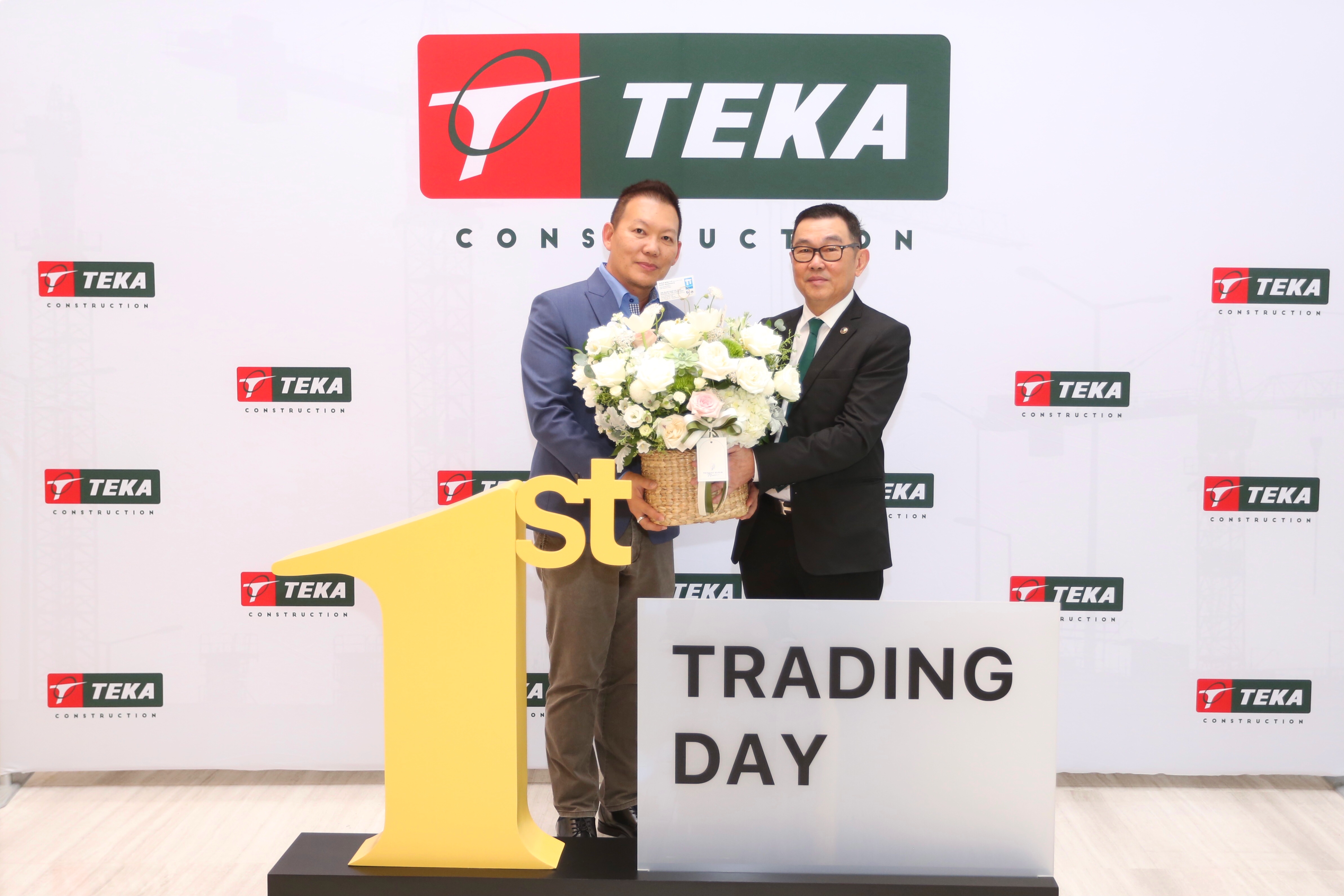 STI ร่วมยินดี TEKA เนื่องในโอกาสเข้าเทรด SET วันแรก
