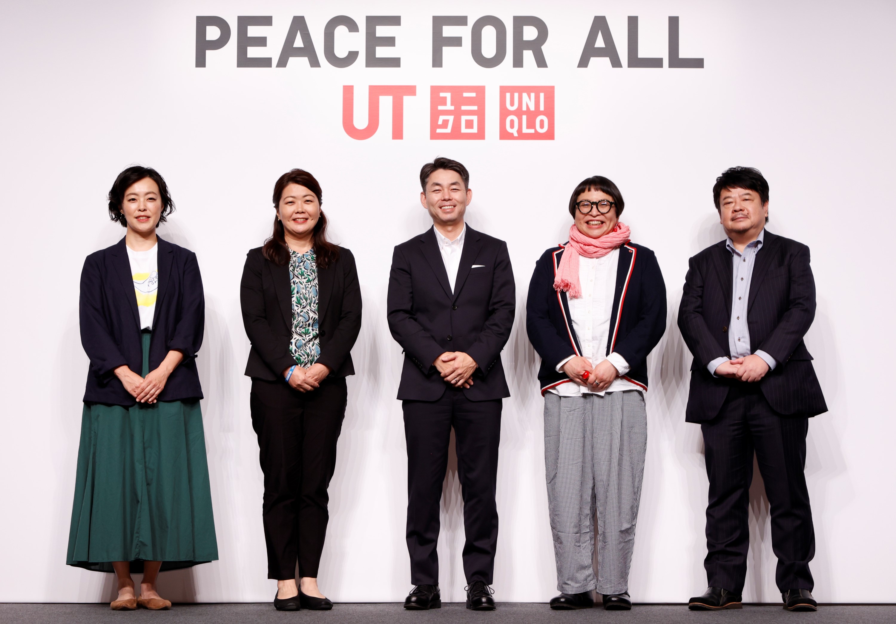 ยูนิโคล่เปิดตัว PEACE FOR ALL โปรเจกต์เสื้อยืดการกุศล คอลเลคชันเสื้อยืด UT เพื่อสันติภาพ