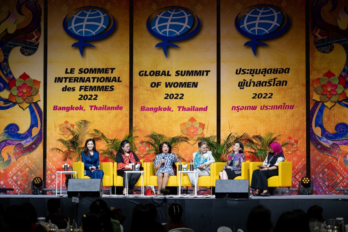 ซีอีโอกสิกรไทยร่วมเสวนาในงานประชุม Global Summit of Women 2022 