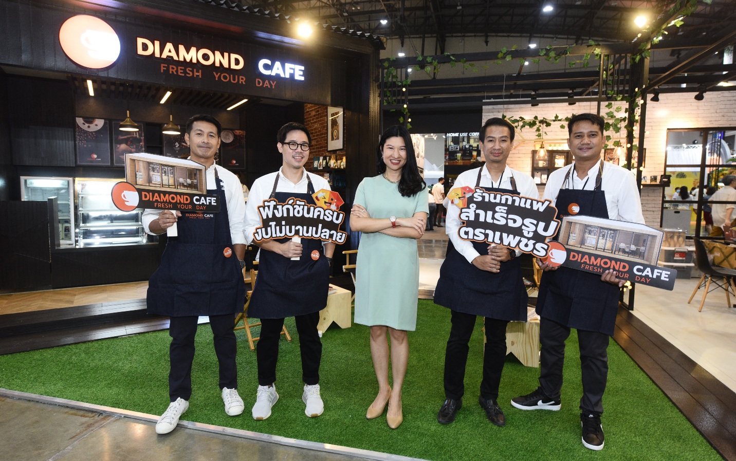 ‘ตราเพชร’ แนะนำ Diamond Cafe ตอบโจทย์ผู้เริ่มต้นธุรกิจร้านกาแฟ 