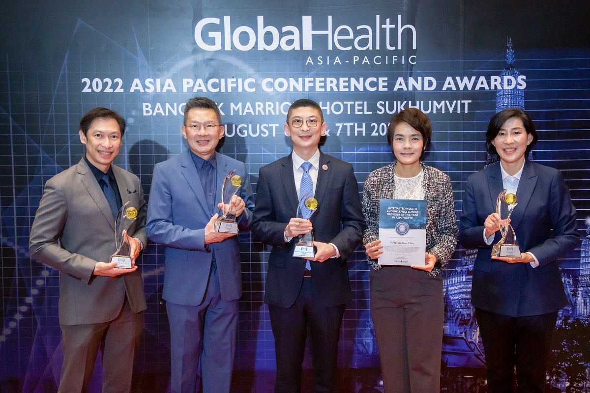 BDMS Wellness Clinic ร่วมภาคภูมิใจคว้า 4 รางวัลระดับนานาชาติ