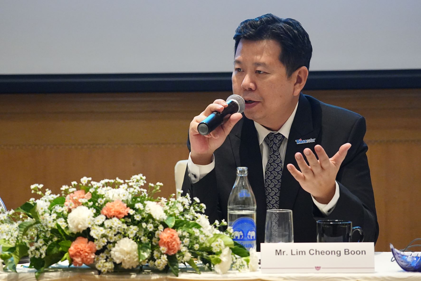 ทรินา โซลาร์เปิดตัวแผงโซลาร์เซลล์รุ่นใหม่ในงาน ASEAN Sustainable Energy Week