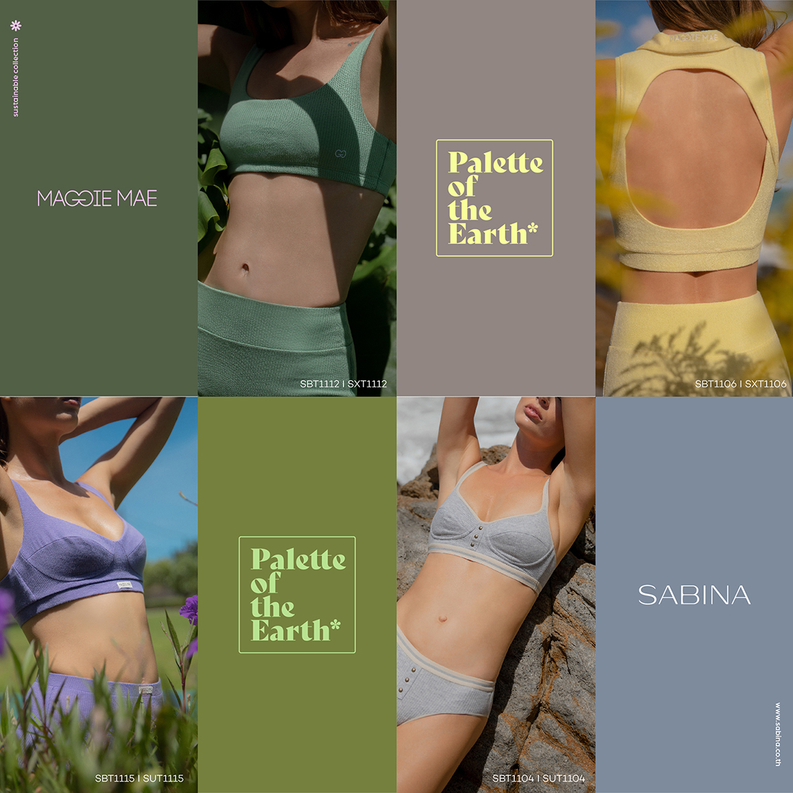 SABINA เปิดตัวคอลเลคชั่นใหม่ ‘พาเลต ออฟ ดิ เอิร์ธ’ ส่งท้ายปี
