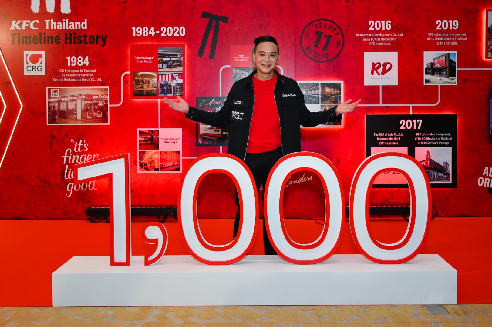 KFC ฉลอง 1,000 สาขา มอบทุนการศึกษาให้พนักงาน 1,000 คน