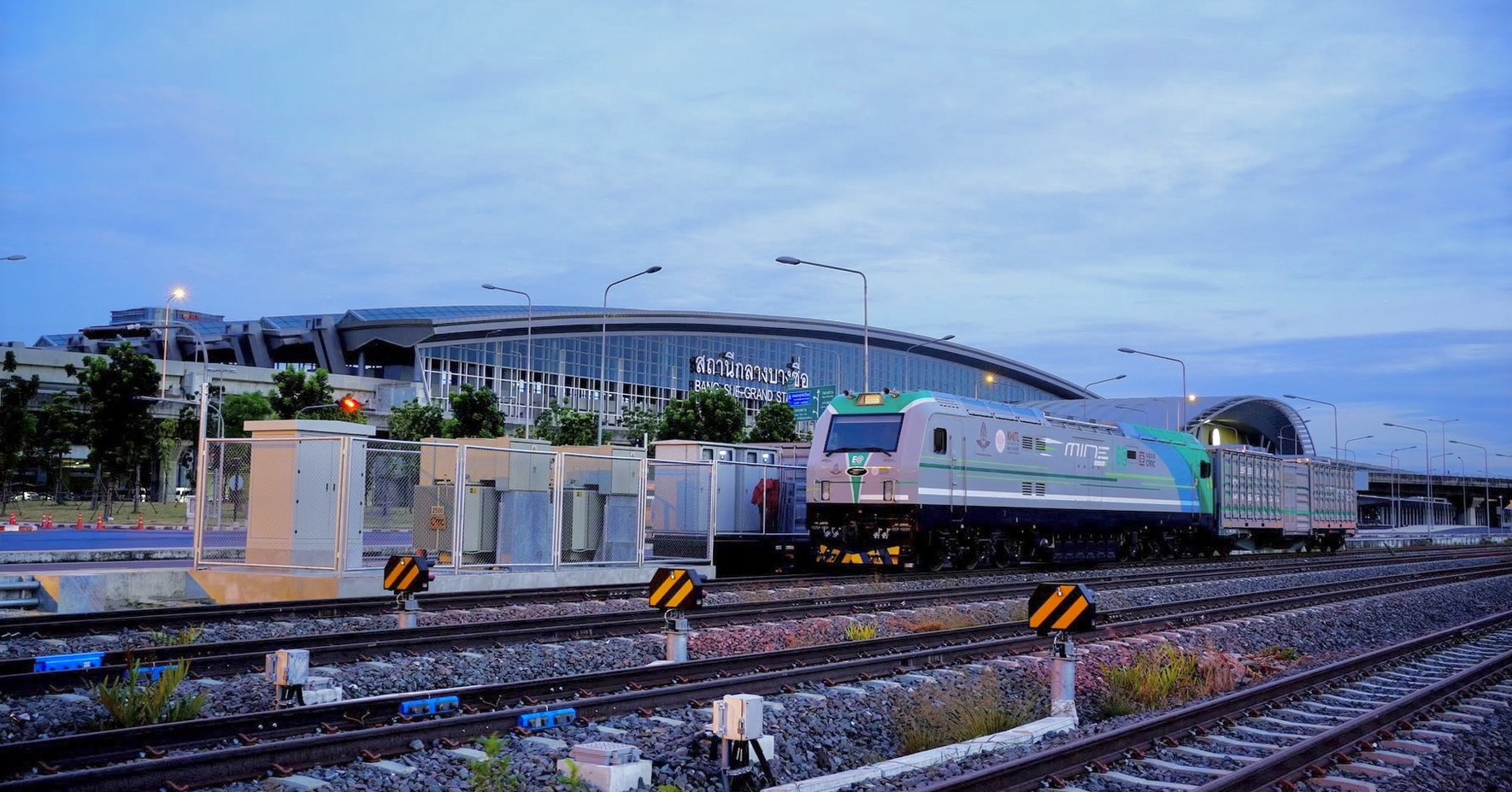 EA ส่งหัวรถจักรไฟฟ้าพลังงานแบตเตอรี่ ‘MINE Locomotive’