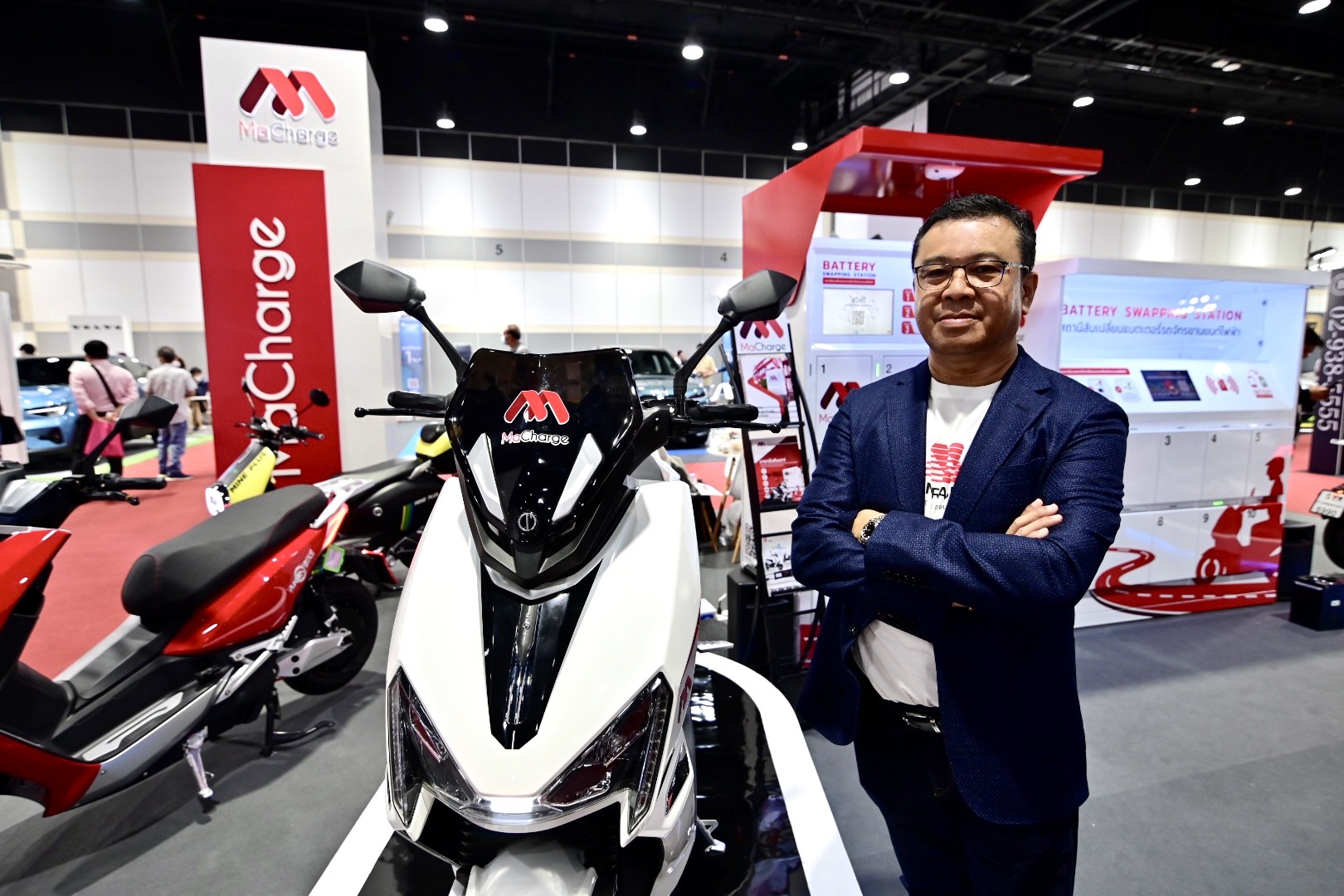 AMR โชว์ “MaCharge” แพลตฟอร์มในงาน Bangkok EV EXPO 2023