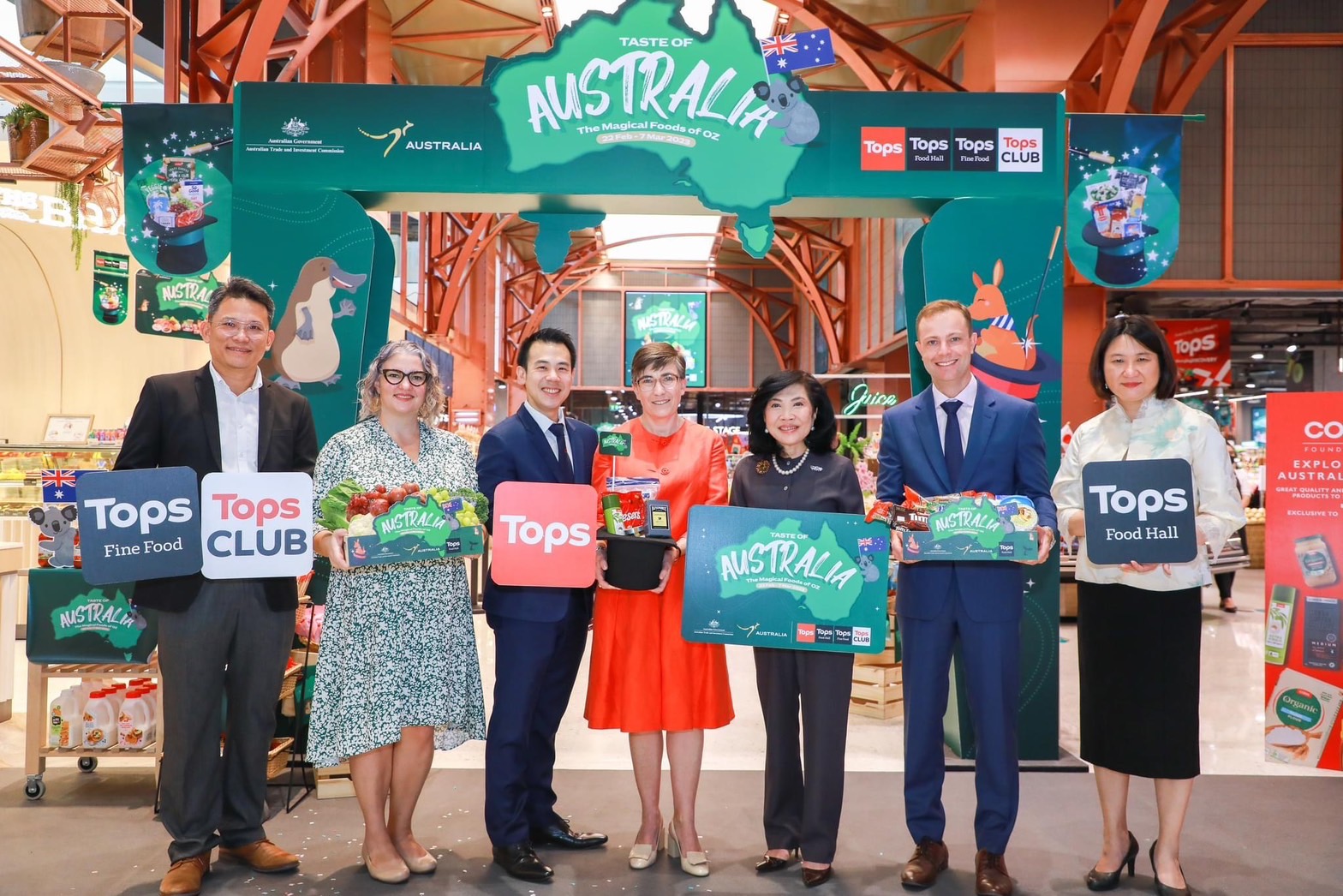 ท็อปส์ ชวนช้อปสินค้าระดับเวิลด์คลาส ในงาน “Taste of Australia : The Magical Foods of OZ”