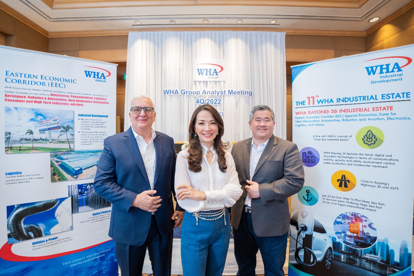 WHA GROUP พบนักวิเคราะห์ ประกาศกลยุทธ์การดำเนินธุรกิจเพื่อการเติบโตอย่างยั่งยืน