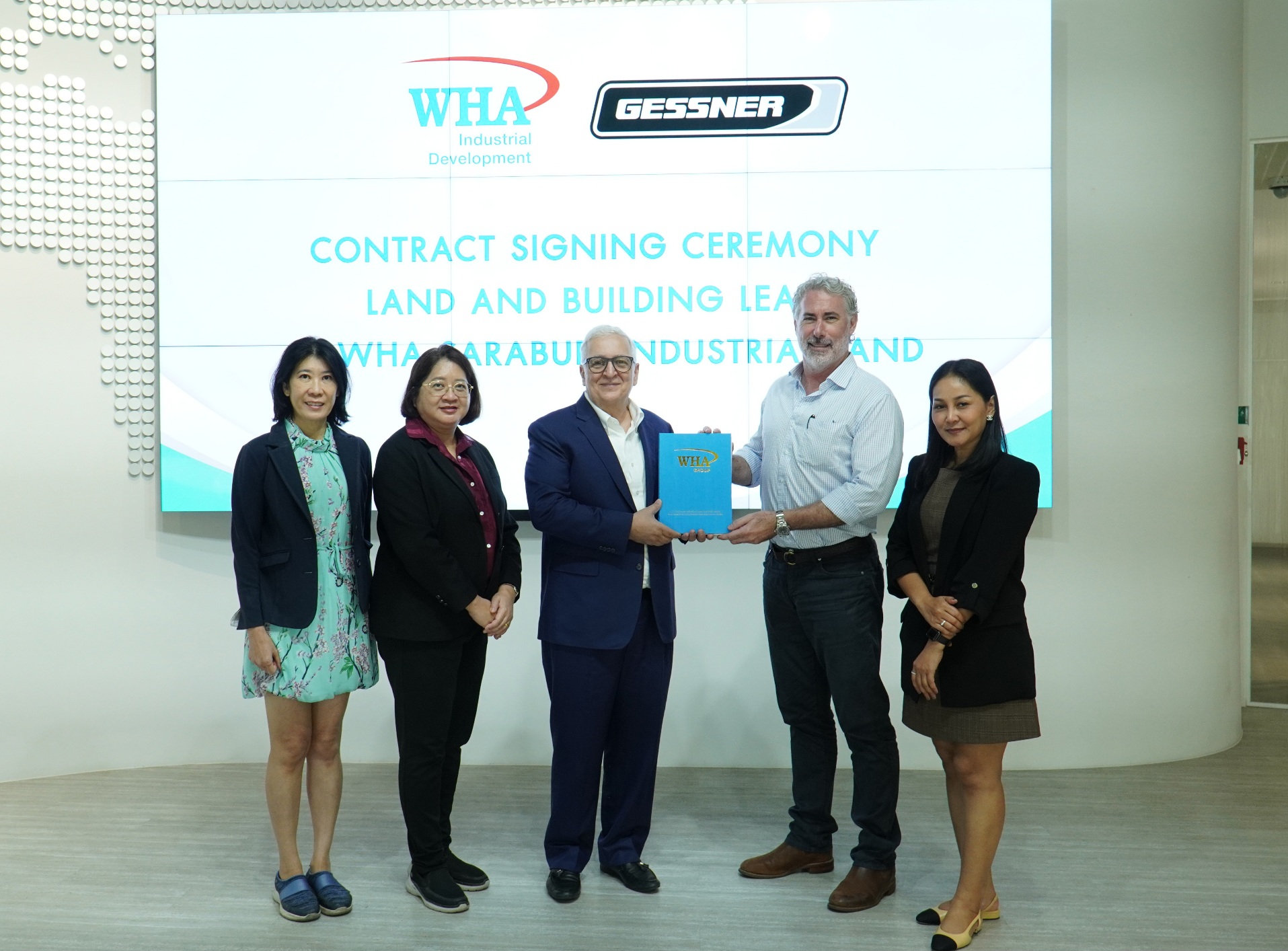เกสเนอร์ ลงนามในสัญญาเช่าโรงงานสำเร็จรูป เป็นฐานการผลิตแห่งใหม่