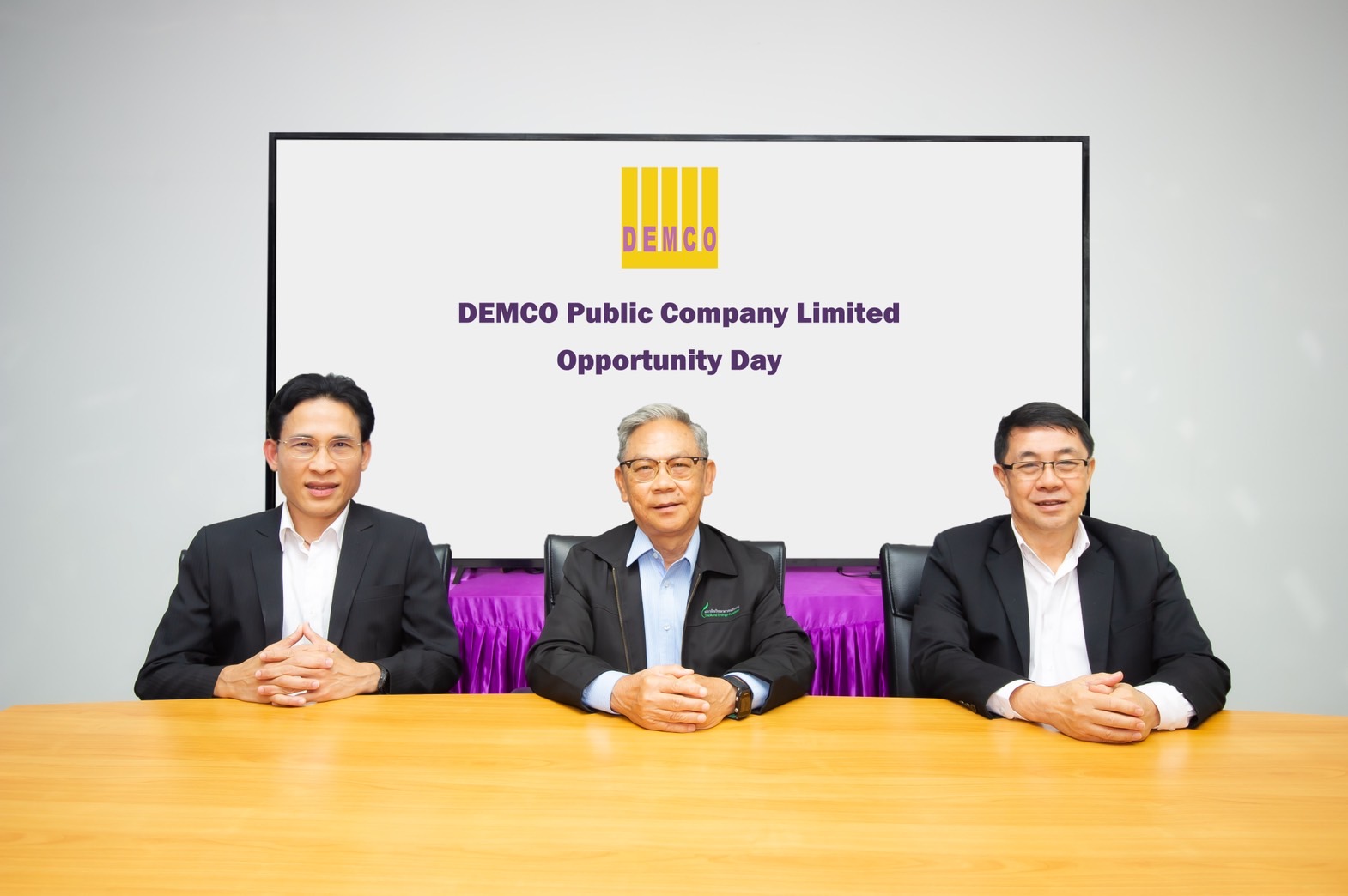 DEMCO ร่วมนำเสนอข้อมูลผลการดำเนินงาน ประจำปี 2565