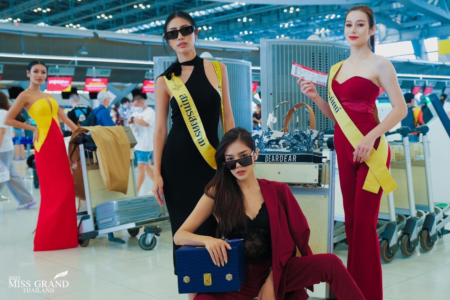 ไทยเวียตเจ็ทต้อนรับผู้เข้าประกวด ‘มิสแกรนด์ไทยแลนด์ 2023’ บนเที่ยวบิน