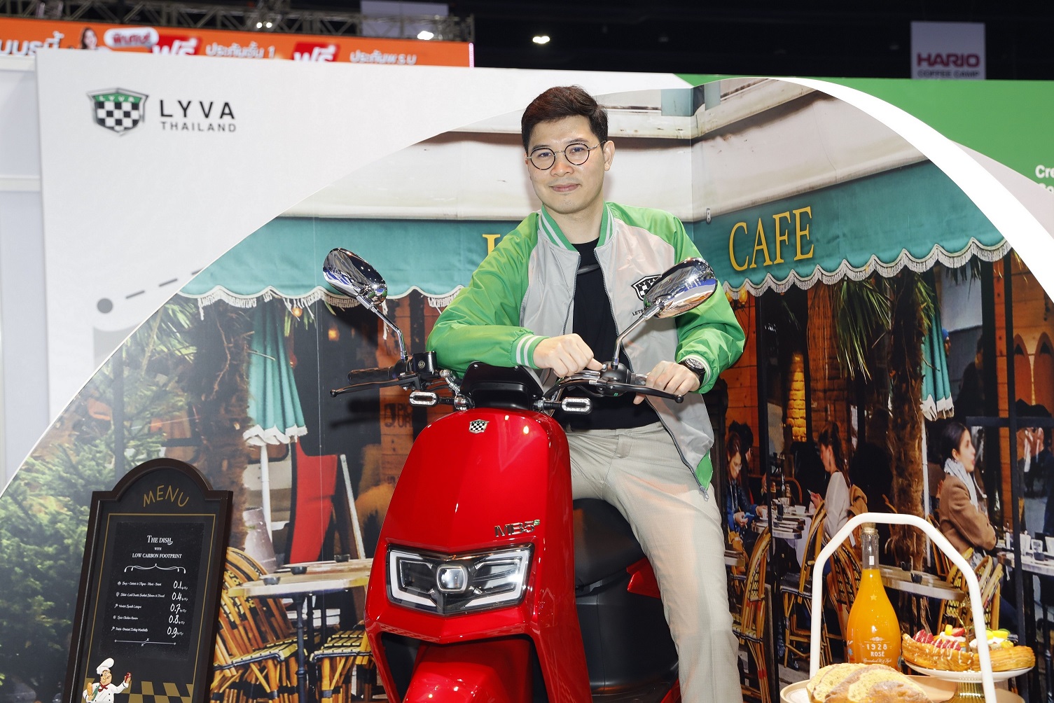 รถมอเตอร์ไซค์ไฟฟ้า “LYVA” เผยยอดจองรวม 355 คัน ในงานมอเตอร์โชว์ 2023
