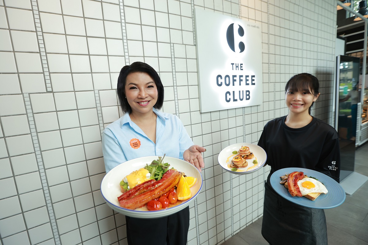 “เดอะ คอฟฟี่ คลับ” เปิดตัว 3 เมนูอาหารเช้า Bacon and Egg Series