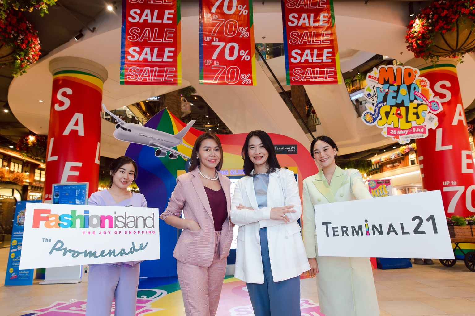เทอร์มินอล21 Mid Year Sale #ช้อปกันมันส์ยันมืด ลดสูงสุด 80%