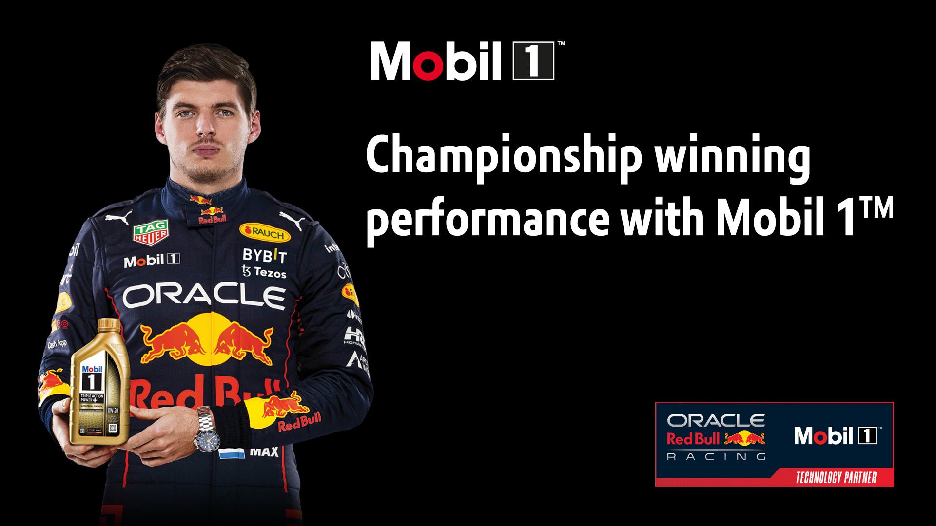 น้ำมันเครื่อง Mobil 1™ รุ่นใหม่ล่าสุด เร่งเครื่องสมรรถนะสูงสุด สู่ประสิทธิภาพในการคว้าแชมป์ในสนาม