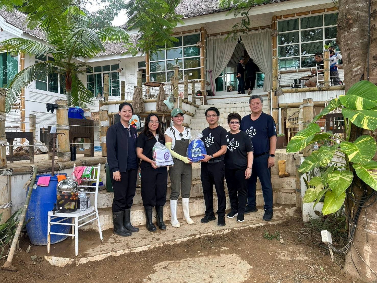 SME D Bank เยี่ยมให้กำลังใจลูกค้า จ.น่าน