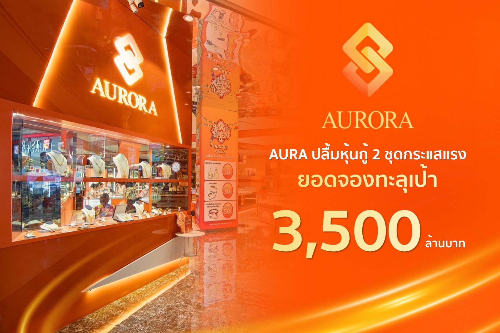 AURA หุ้นกู้ฮอต! ยอดจองทะลุเป้า 3,500 ลบ.