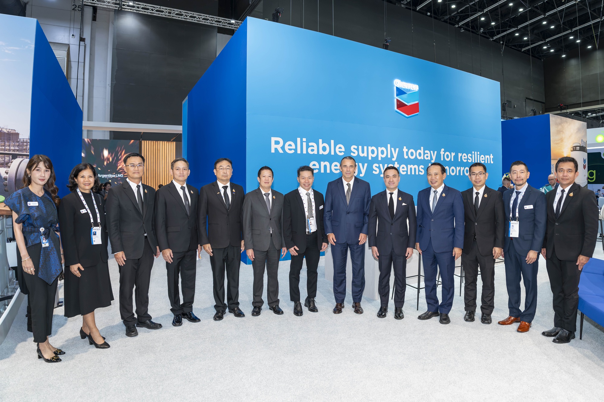 เชฟรอนร่วมจัดแสดงนิทรรศการในงาน Gastech 2026