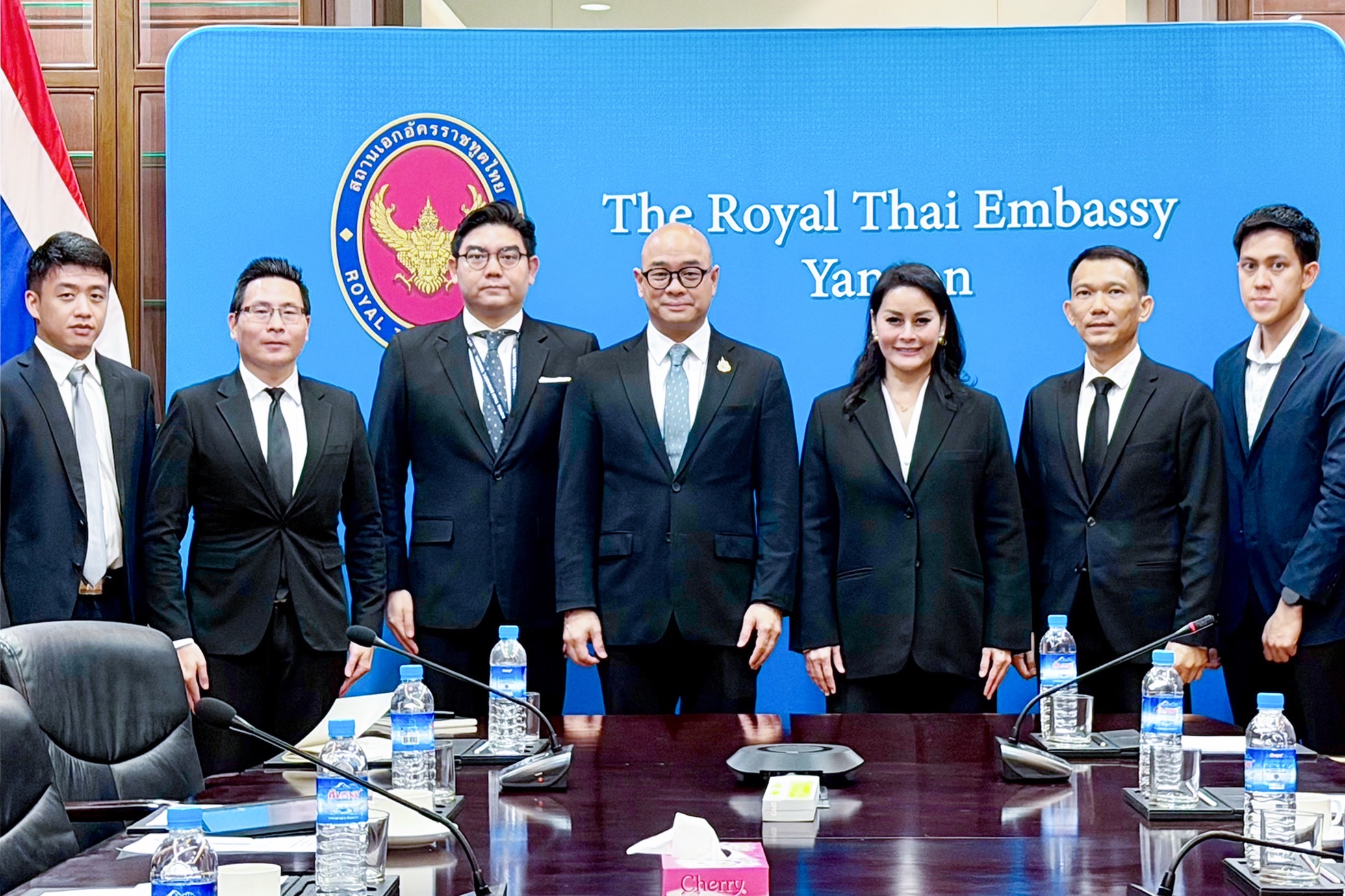 EXIM BANK เข้าเยี่ยมคารวะเอกอัครราชทูต ณ กรุงย่างกุ้ง สาธารณรัฐแห่งสหภาพเมียนมา
