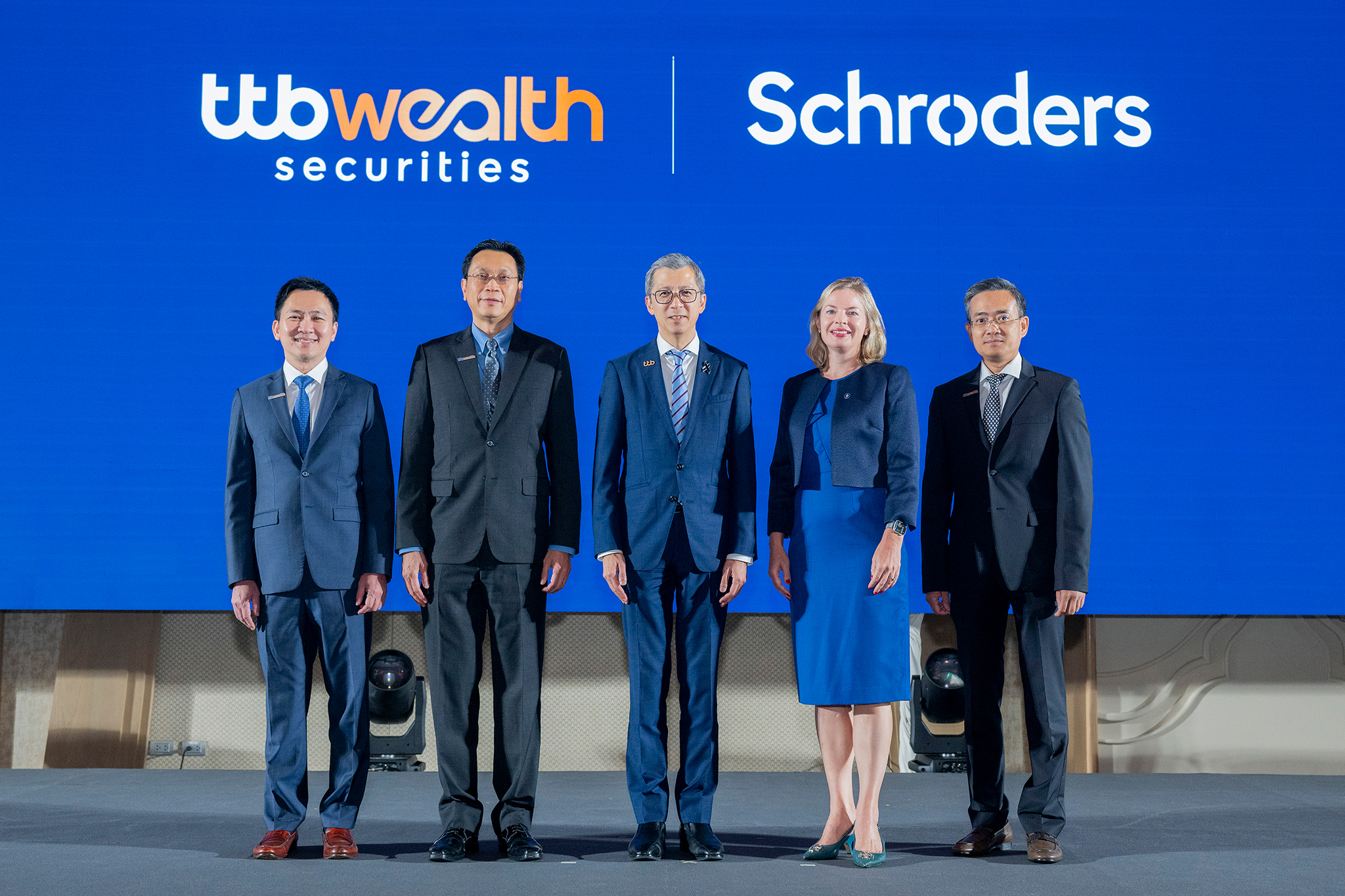 ทีทีบี จับมือ Schroders เสริมแกร่ง Wealth Ecosystem นำความเชี่ยวชาญการลงทุนระดับโลกสู่ลูกค้ากลุ่มมั่งคั่งระดับสูง