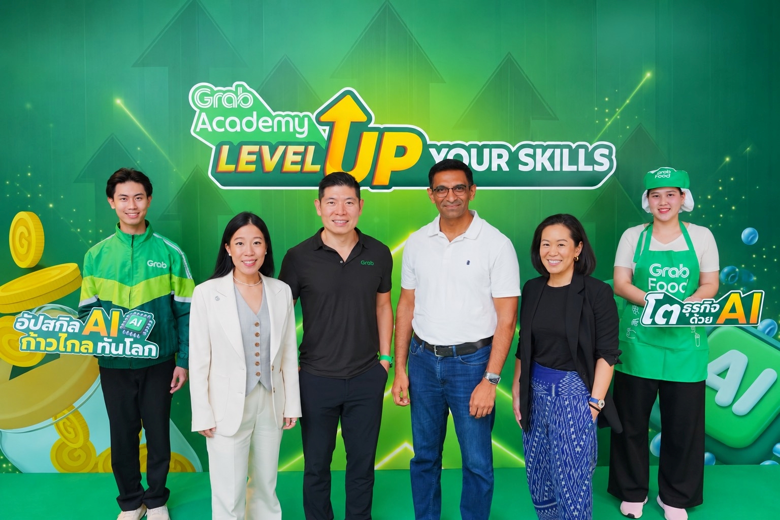 แกร็บ ผนึก OpenAI ต่อยอดโครงการ GrabAcademy อัปสกิล AI คนขับ-ร้านค้า เสริมโอกาสทางธุรกิจ