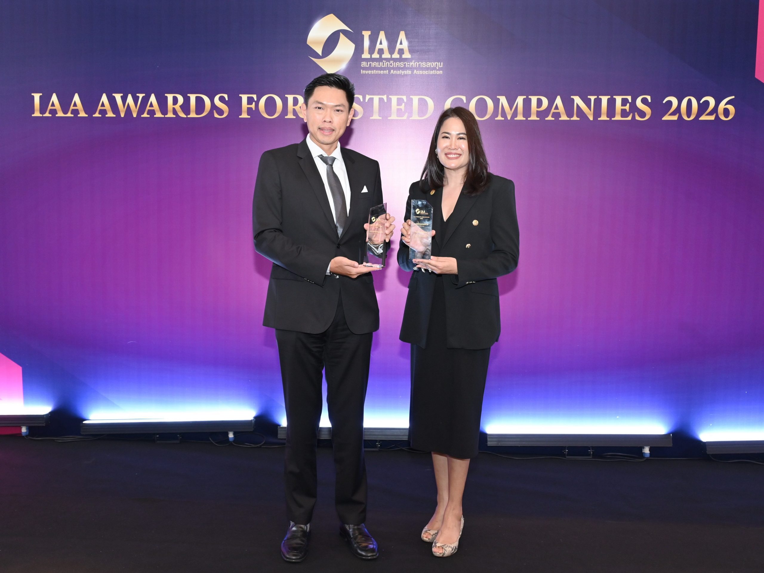 มิสเตอร์. ดี.ไอ.วาย. คว้า 2 รางวัลจากเวที IAA Awards for Listed Companies 2026